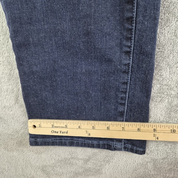 Lane Bryant Jeans Womens 22 Average Blue Denim Dark Wash Straight Stretchy - Picture 6 of 12